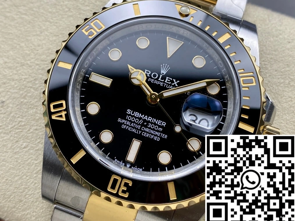 Rolex Factory 41MM Yellow Clean M126613LN-0002 Gold Submariner 0412